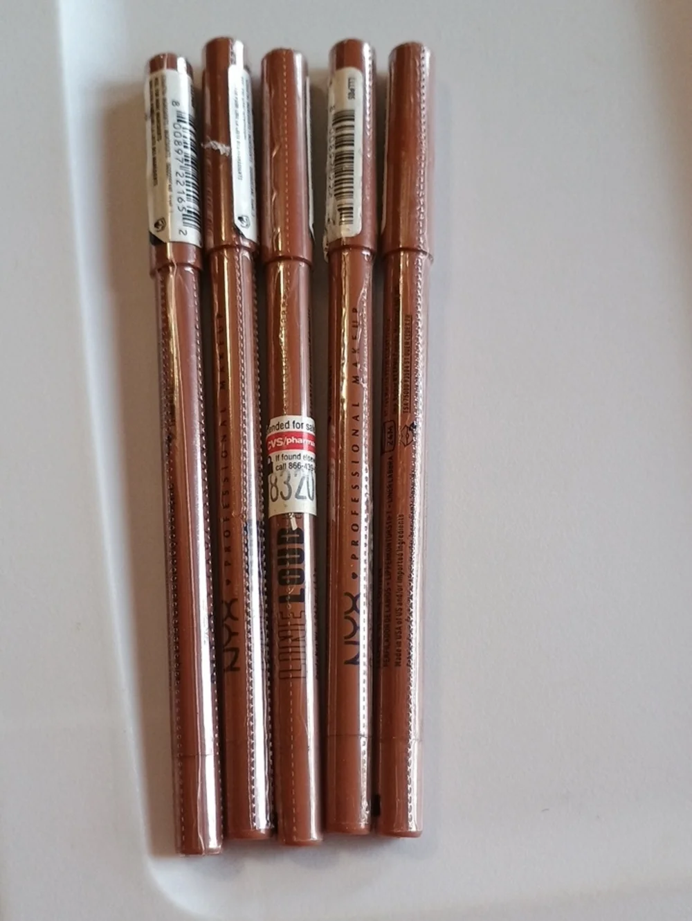 5 x NYX Line Loud Longwear Lip Liner, Global Citizen